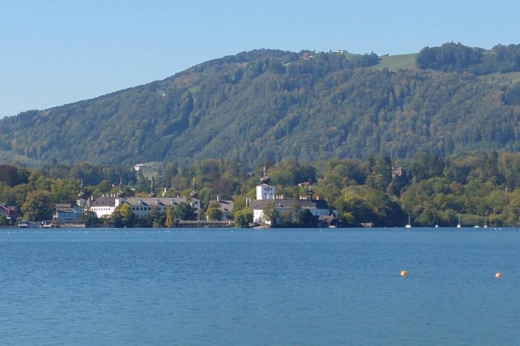 Altstadtwohnung Traunstein Mit Traunseeblick 1A Gmunden Exteriör bild