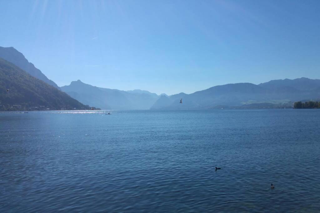 Altstadtwohnung Traunstein Mit Traunseeblick 1A Gmunden Exteriör bild