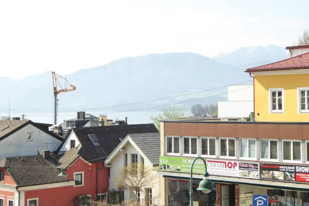 Altstadtwohnung Traunstein Mit Traunseeblick 1A Gmunden Exteriör bild