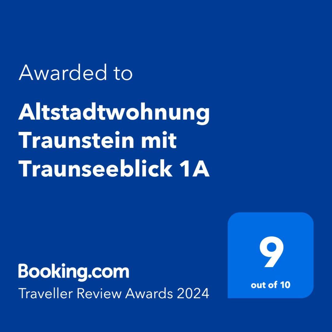 Altstadtwohnung Traunstein Mit Traunseeblick 1A Gmunden Exteriör bild